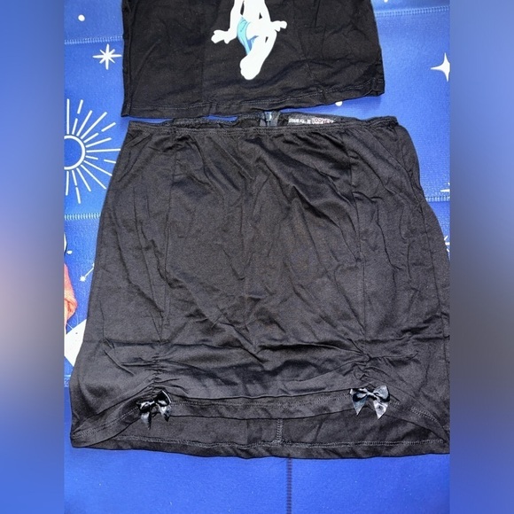 Looney Tunes x Dolls Kill Outfit Set (tank and skirt) Medium - Picture 3 of 5